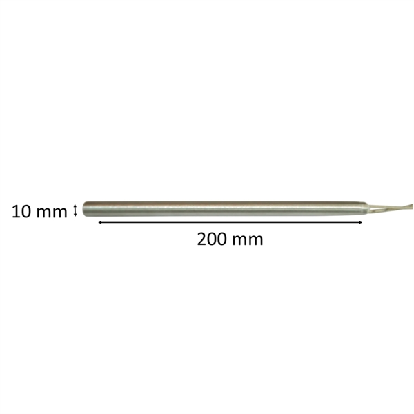 Zündkerze / Glühzünder für  Pelletofen: 10 mm x 200 mm 400 Watt 
